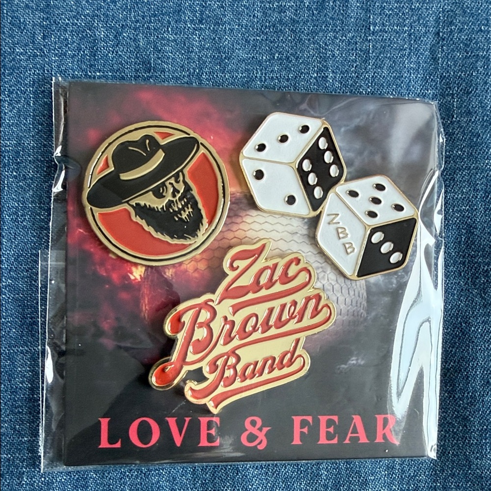 Zac Brown Band Pin Set